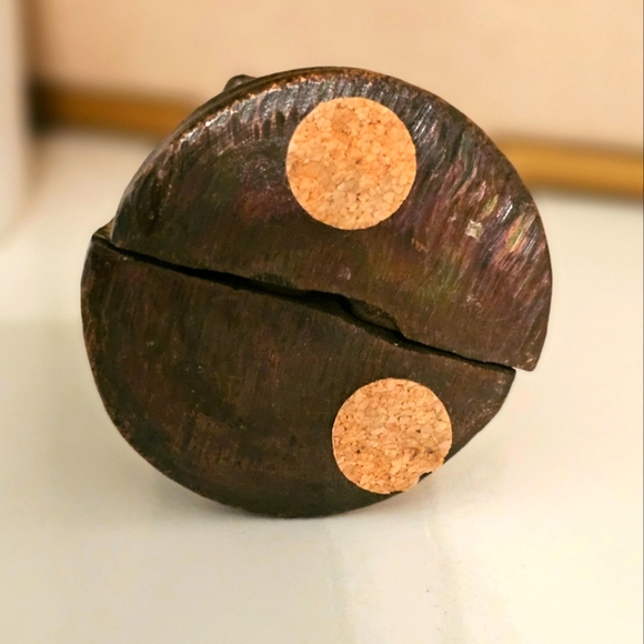 Farmhouse Antique Cast Iron Elephant on Bench Coin Bank - Picture 5 of 5